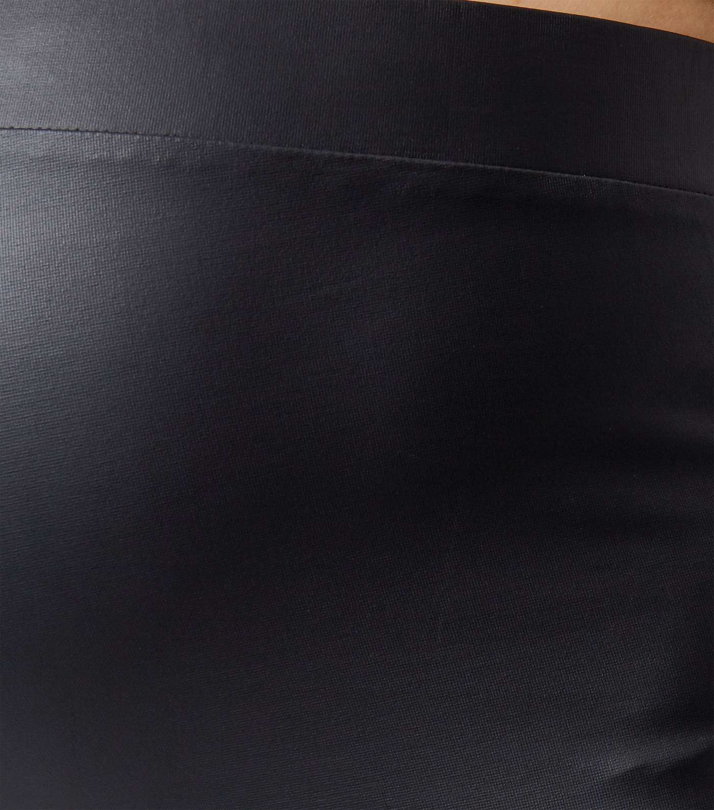 Maternity Black Leather-Look Leggings Image 5