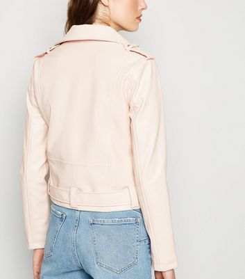 New look pink hot sale suede jacket