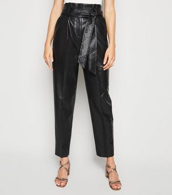leather trouser looks