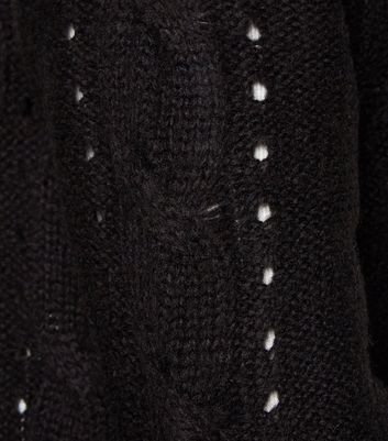 tall black cardigan