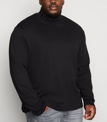 mens long sleeve roll neck top