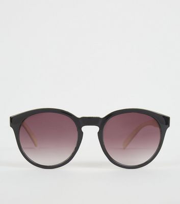 New Soleil De FemmeOversizeAviatoramp; Look Rondes Lunettes rWCoexBd