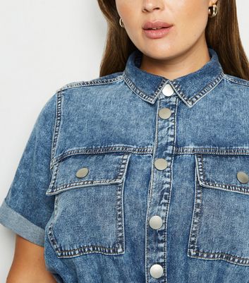 acid wash denim shirt womens