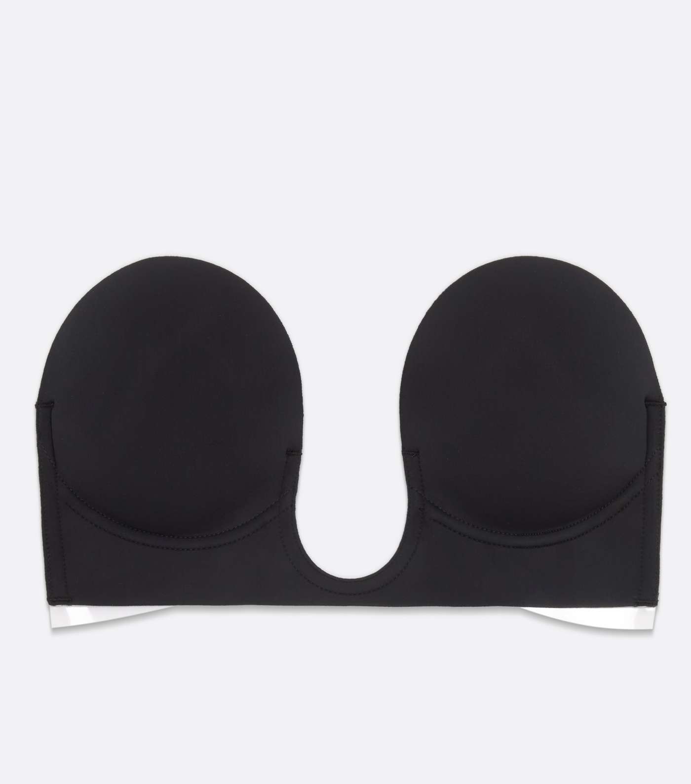 Perfection Beauty Black B Cup Plunge Stick On Bra Image 2