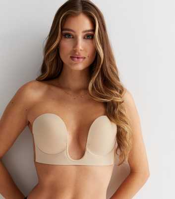 Perfection Beauty Tan D Cup Plunge Stick On Bra
