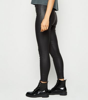new look leather skinny jeans