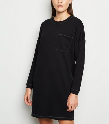 new look sweatshirt dress