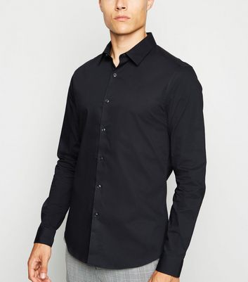 black long sleeve outfit for men