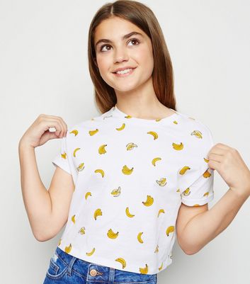 banana print t shirt