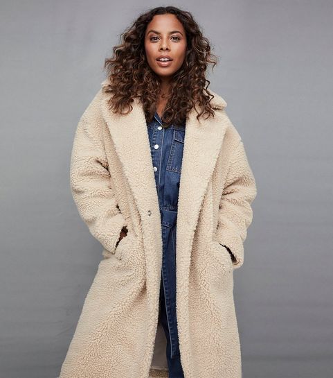 Cream Teddy Maxi Coat