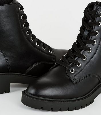 new look girls black boots