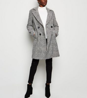 womens tall black wool coat