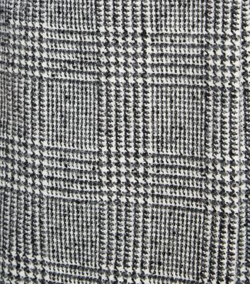 Petite Black Check Double Breasted Coat | New Look Petite Black Check Double Breasted Coat | New Look
