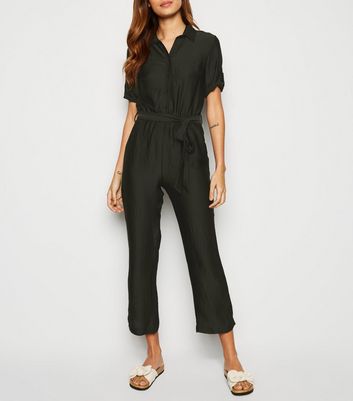 satin boiler suit