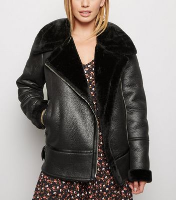 new look tall aviator jacket