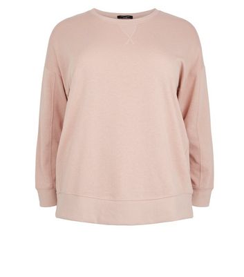 pale pink sweatshirts