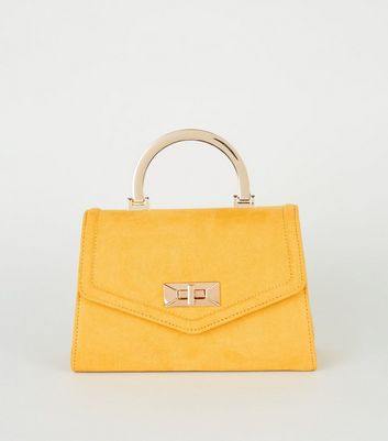 New look 2025 yellow handbag