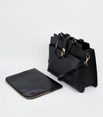 new look black bag