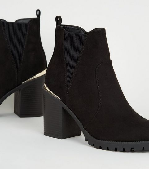 Chunky Heel Boots | Chunky Ankle & Chelsea Boots | New Look