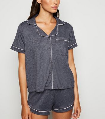 Grey jersey pyjamas Clearance