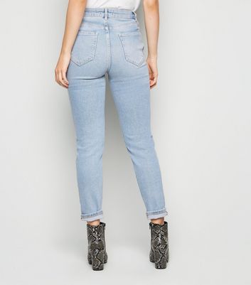 new look light blue jeans