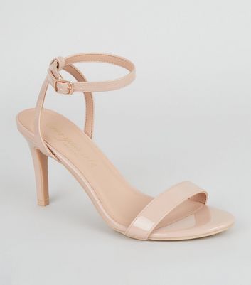 pale pink shoes new look