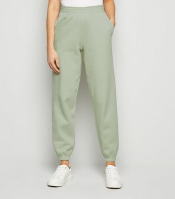 New look green joggers Clearance