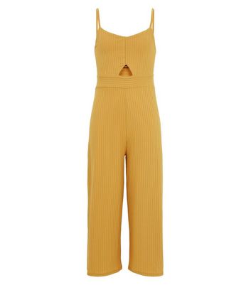 new look ribbed jumpsuit