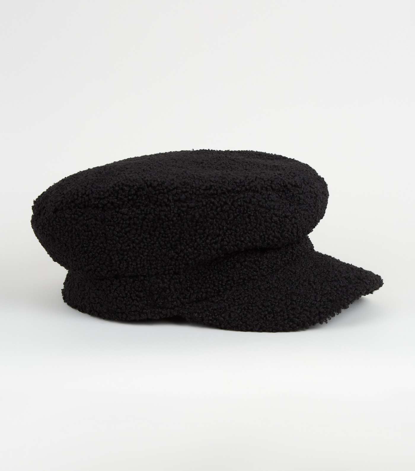 Black Teddy Baker Boy Hat
