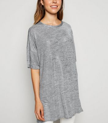 black and silver tunic top