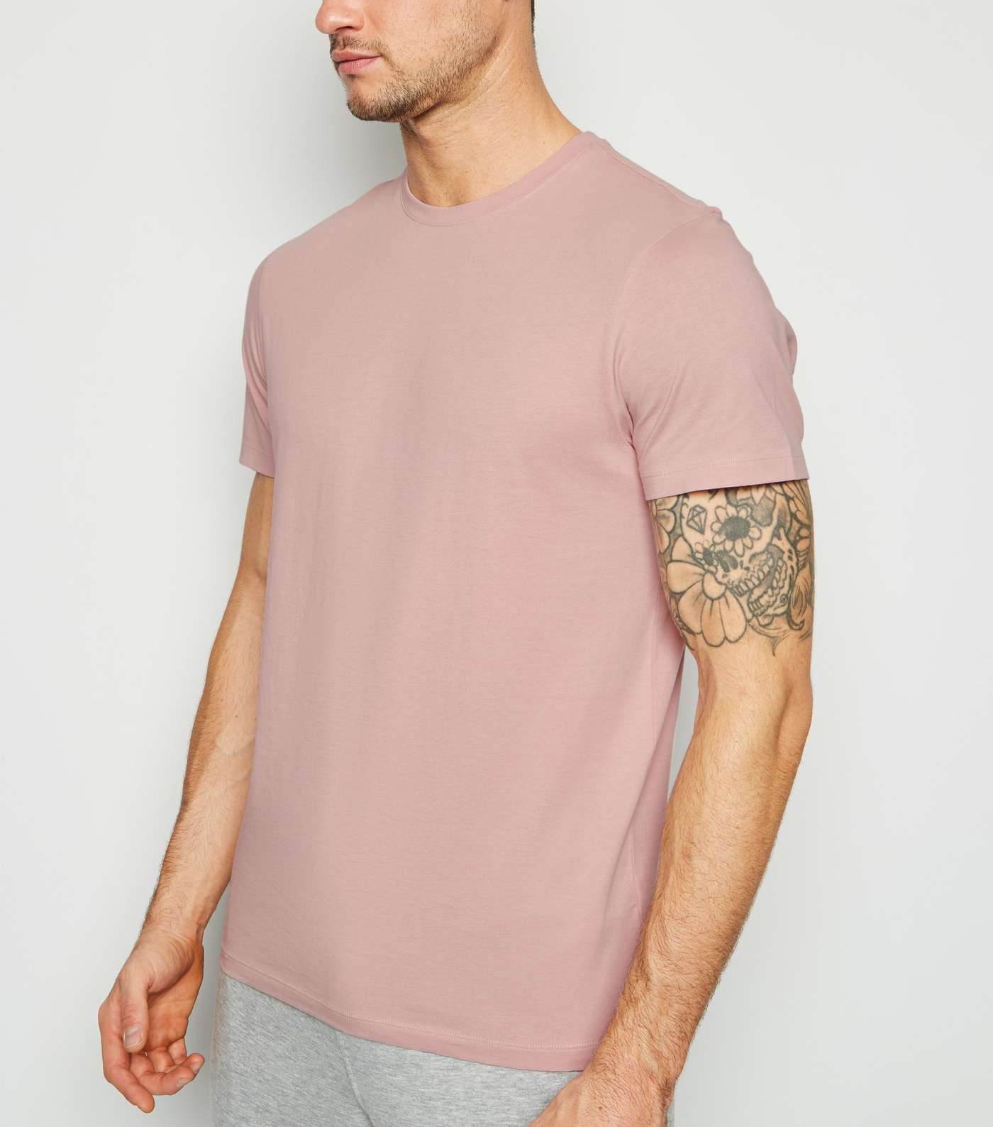 Pink Short Sleeve Crew T-Shirt