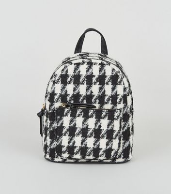 new look black rucksack