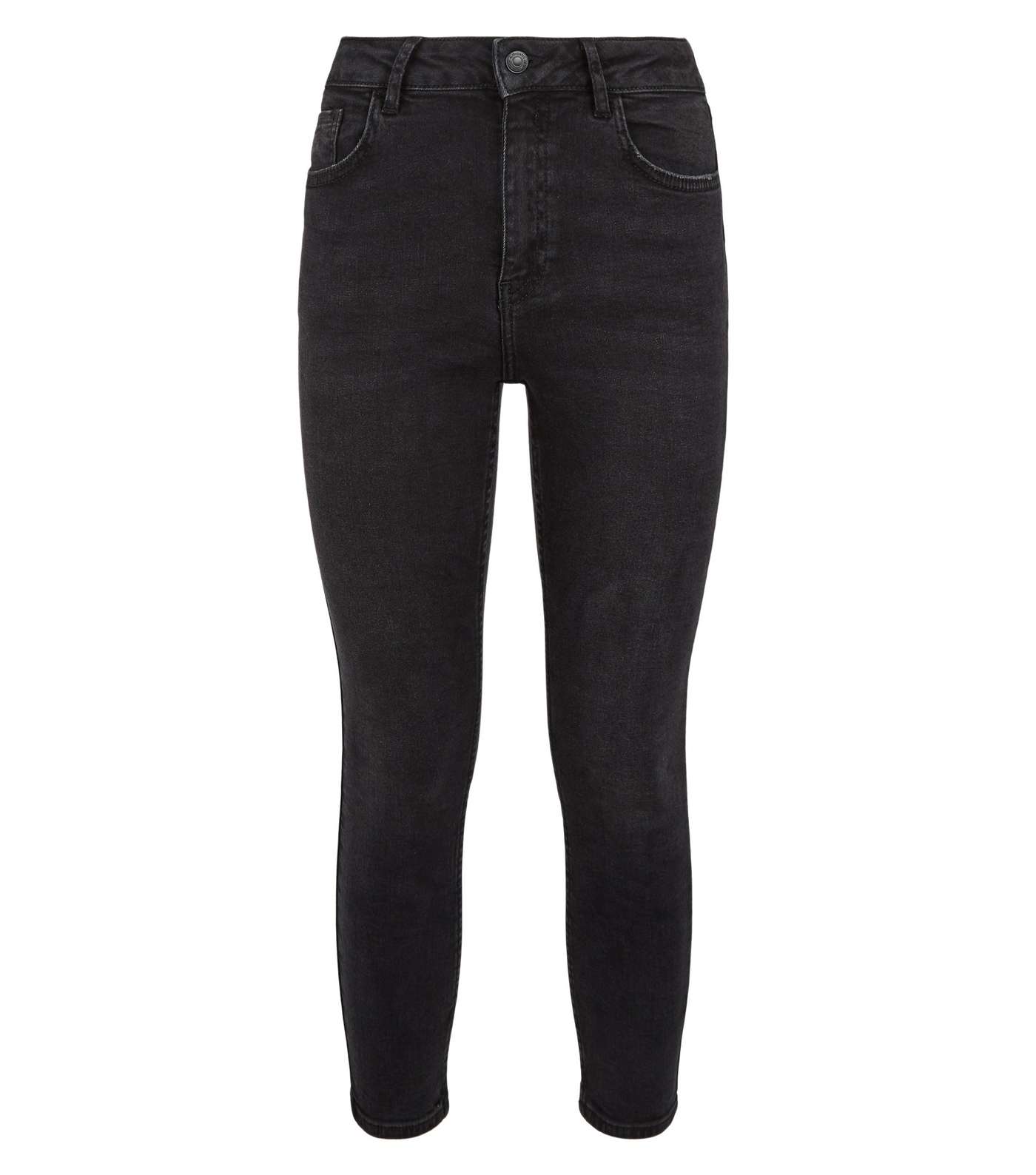Petite Black 'Lift & Shape' Jenna Skinny Jeans Image 5