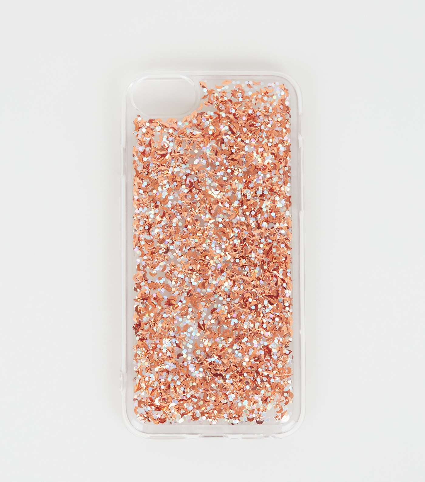Rose Gold and Silver Glitter Case for iPhone 6/6s/7/8