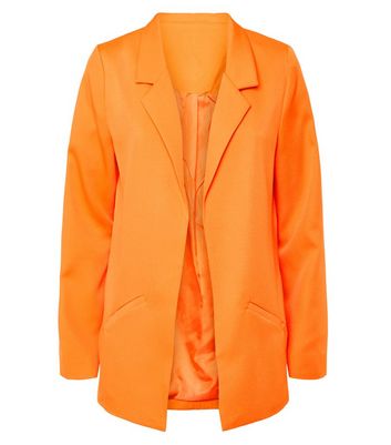 new look orange jacket