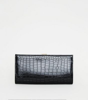 croc clutch bag