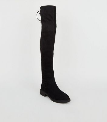 new look high knee boots