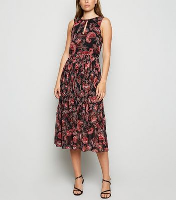 new look paisley dress