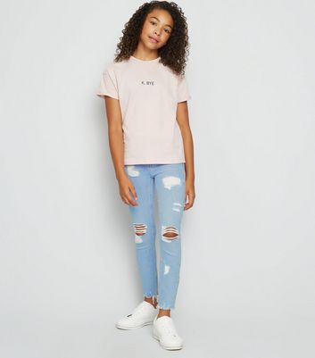 new look girls skinny jeans