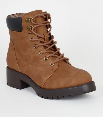 tan leather lace up boots ladies