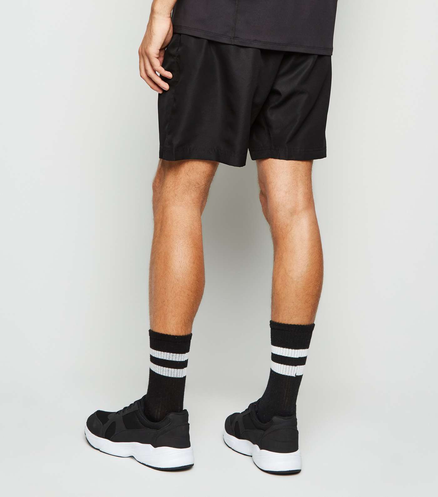 Black Sport Shorts Image 3