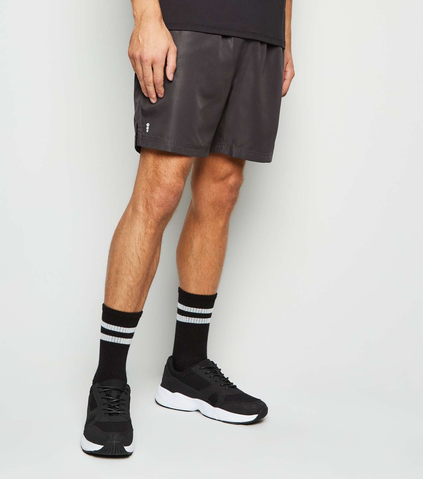 Dark Grey Sports Shorts