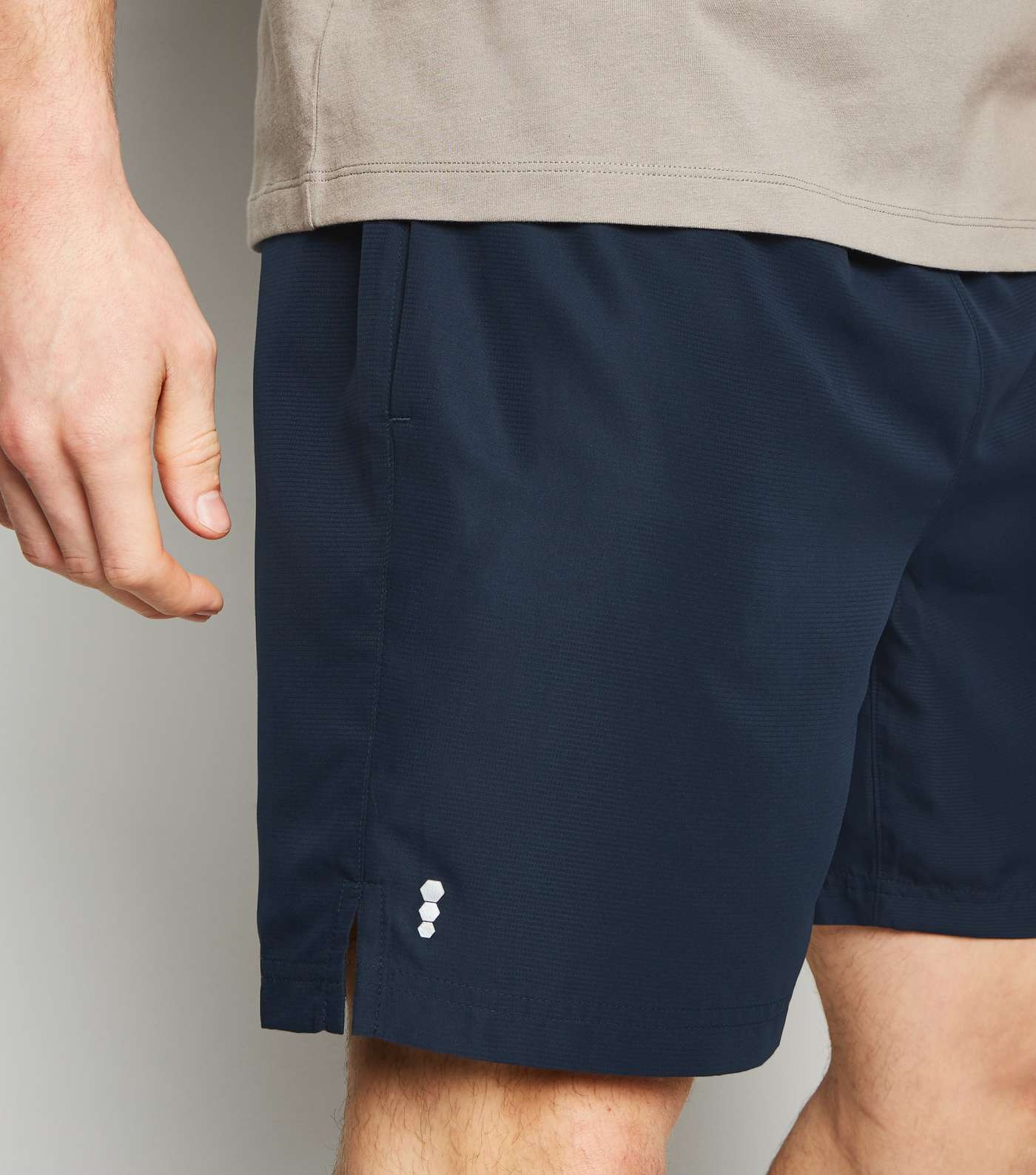 Navy Sport Shorts Image 5