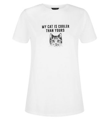 cat slogan t shirts