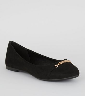 New look best sale black pumps