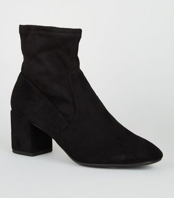 New look black suede boots hotsell