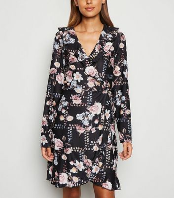 mela wrap dress