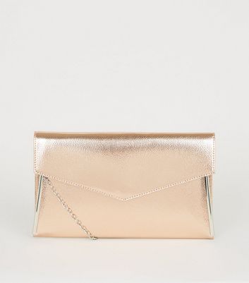pochette or rose