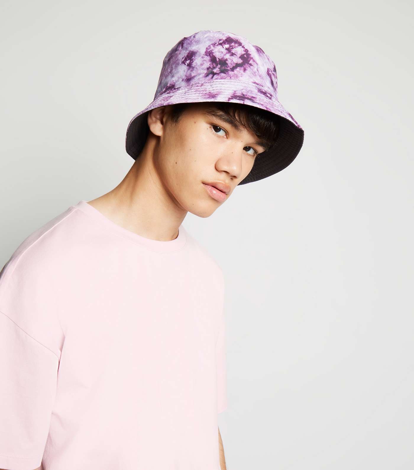 Purple Tie Dye Bucket Hat Image 2