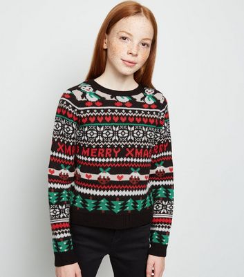 girls christmas jumper